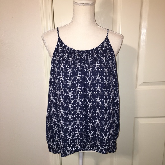 ESMARA Eiffel Tower Print Tank Top - Picture 3 of 8